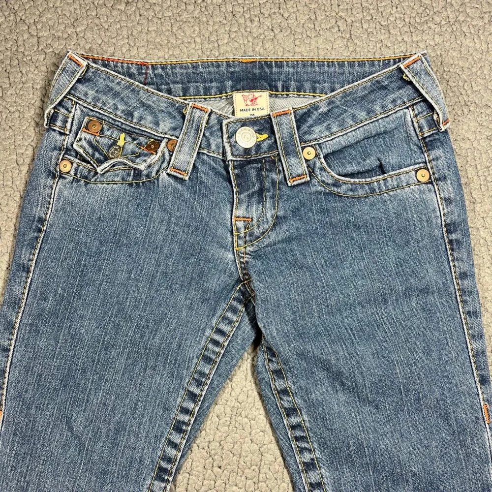 True Religion Blue Flare Jeans - Picture 2 of 11